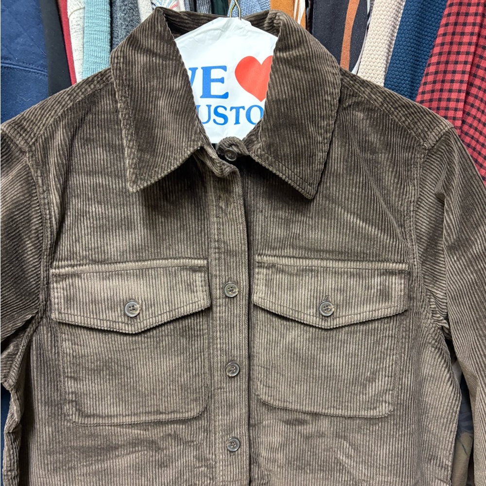 Madewell Corduroy Relaxed Shirt Jacket - Picture 5 of 9